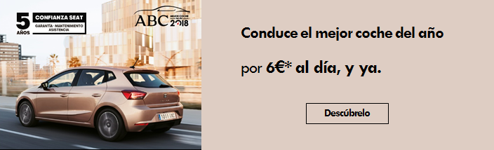 Conduce el mejor coche del año por 6€* al día