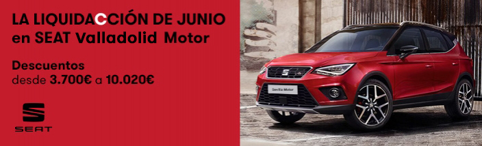 SEAT Valladolid Motor te ofrece en Junio su LIQUIDACCIÓN con SúperDescuentos de entre 3.700€ y 10.020€